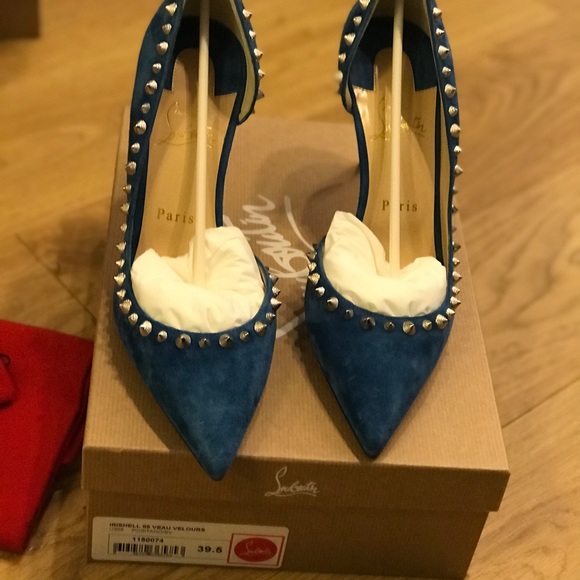 Louboutin Irishell 85 Veau Velours - Picture 2 of 5